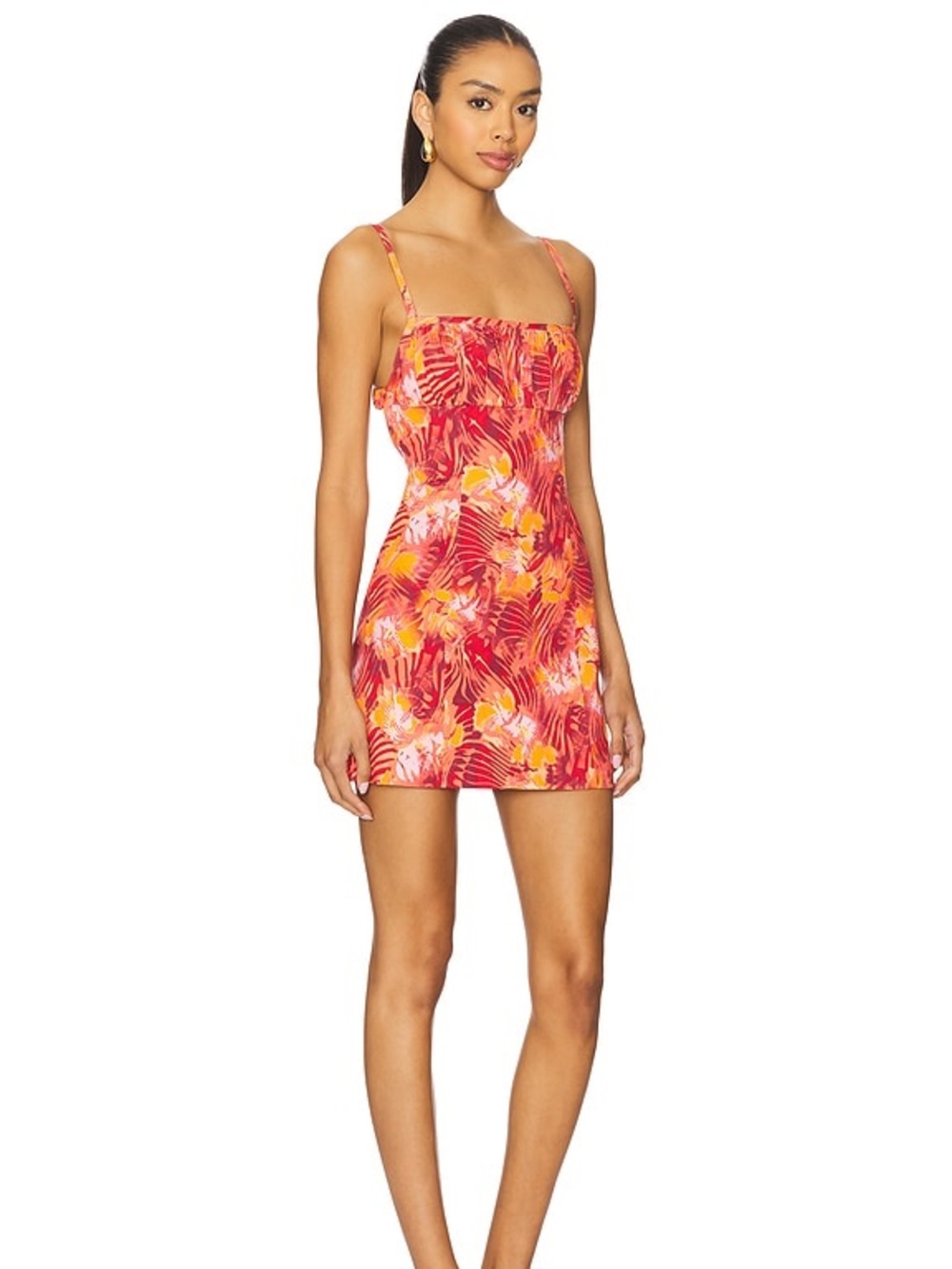 Free People | M | Kerri Stretch Cotton Minidress (Sold on Revolve) - Picture 2 of 5